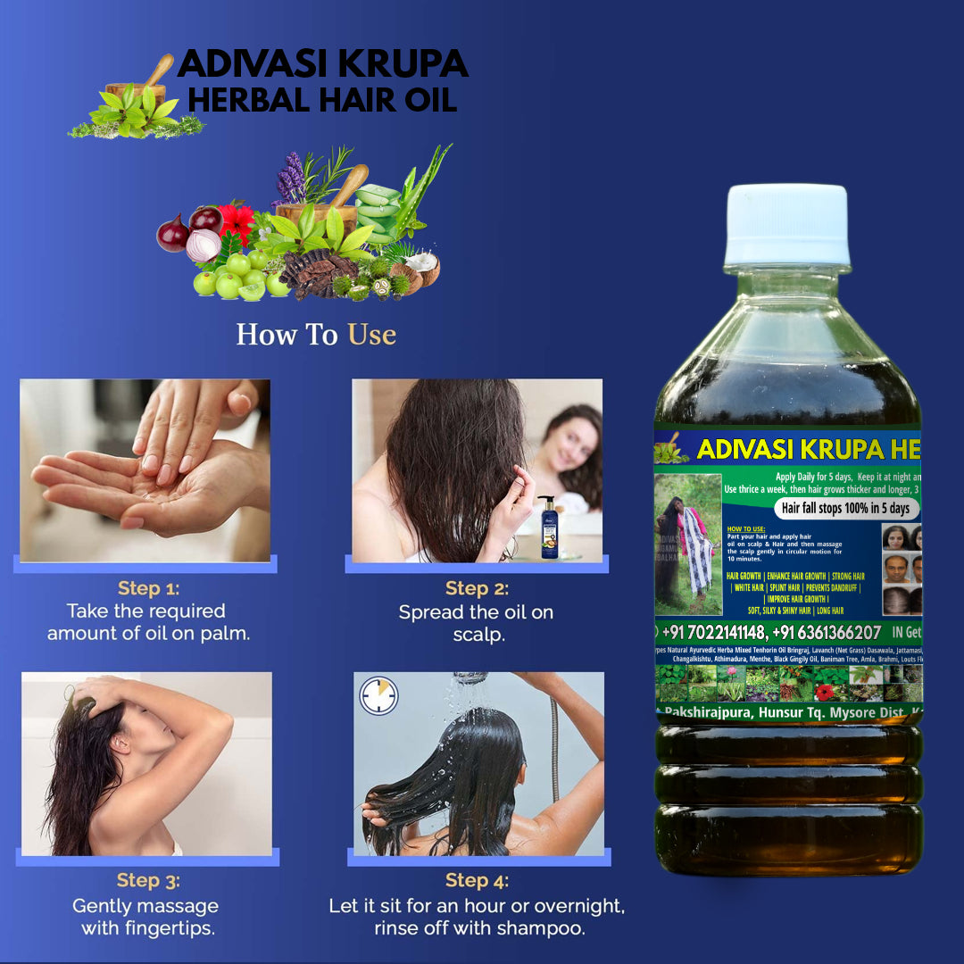 Adivasi Krupa Hair Growth Oil🌿