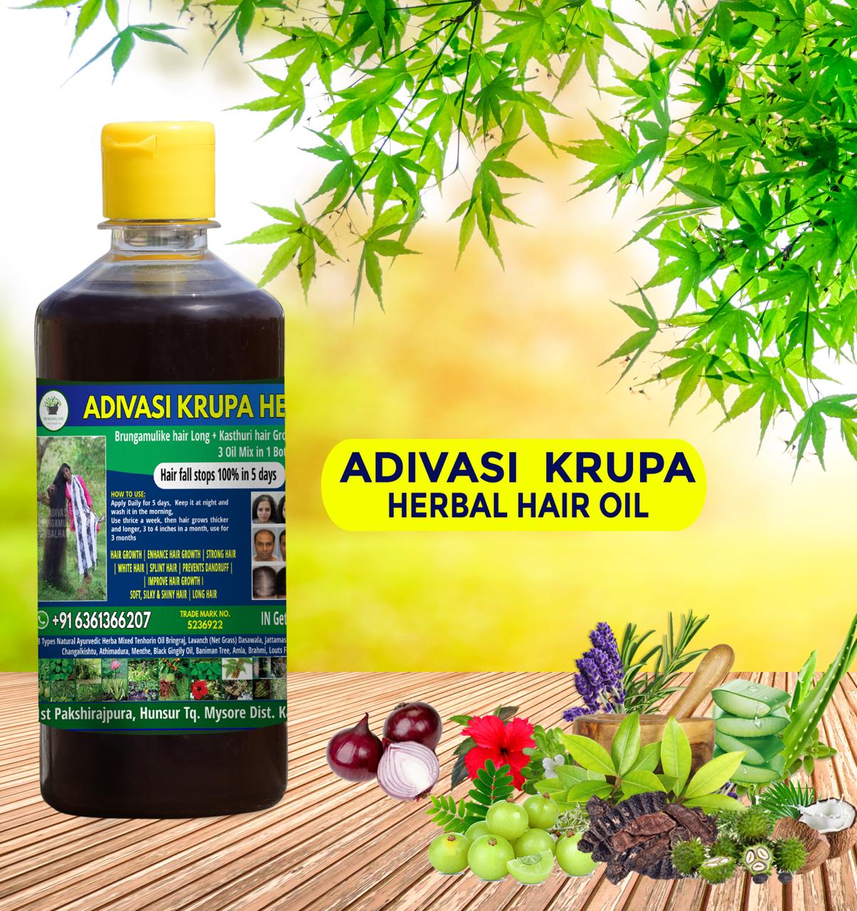 Adivasi Krupa Hair Growth Oil🌿