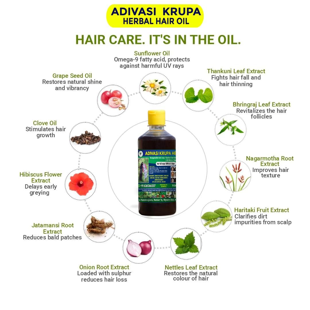 Adivasi Krupa Hair Growth Oil🌿